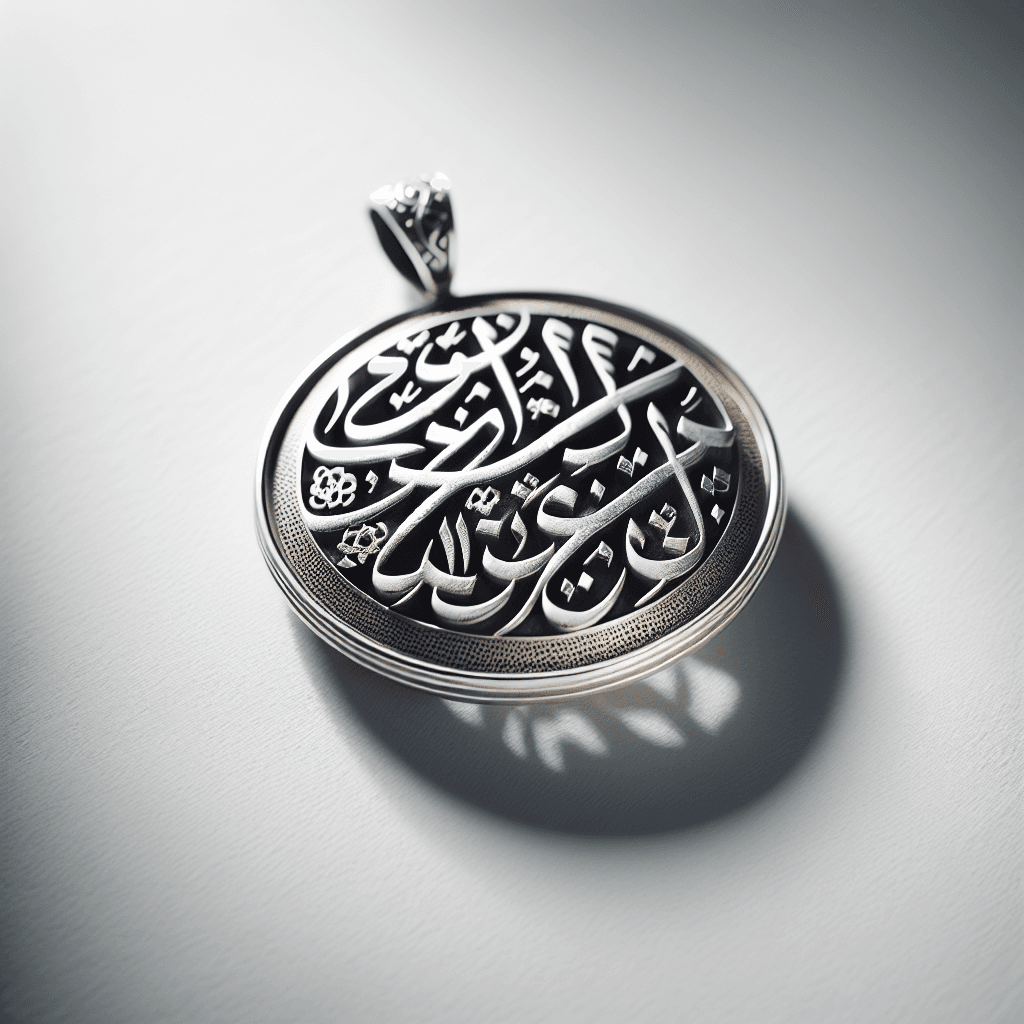Calligraphy Pendant
